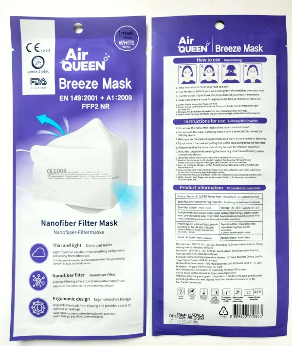 Air Queen Breeze Mask 2