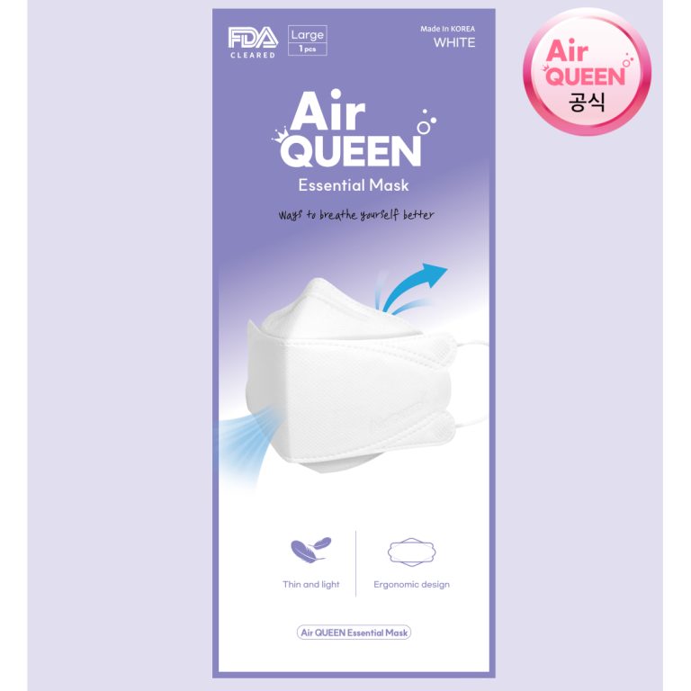 Air Queen Essential Mask Large White 2