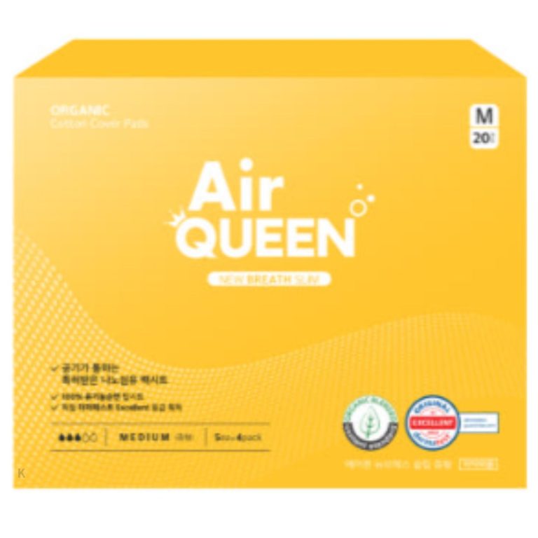 Air Queen Breathe Organic Pure Cotton Sanitary Pads 2